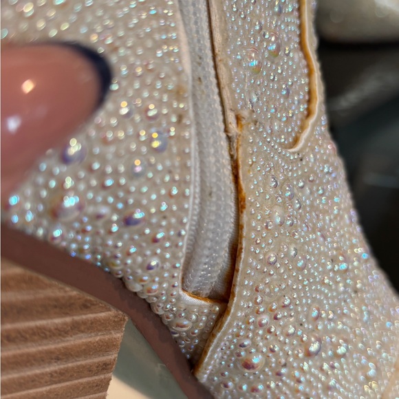 Betsy Johnson Diva Pearl Booties - Picture 10 of 17